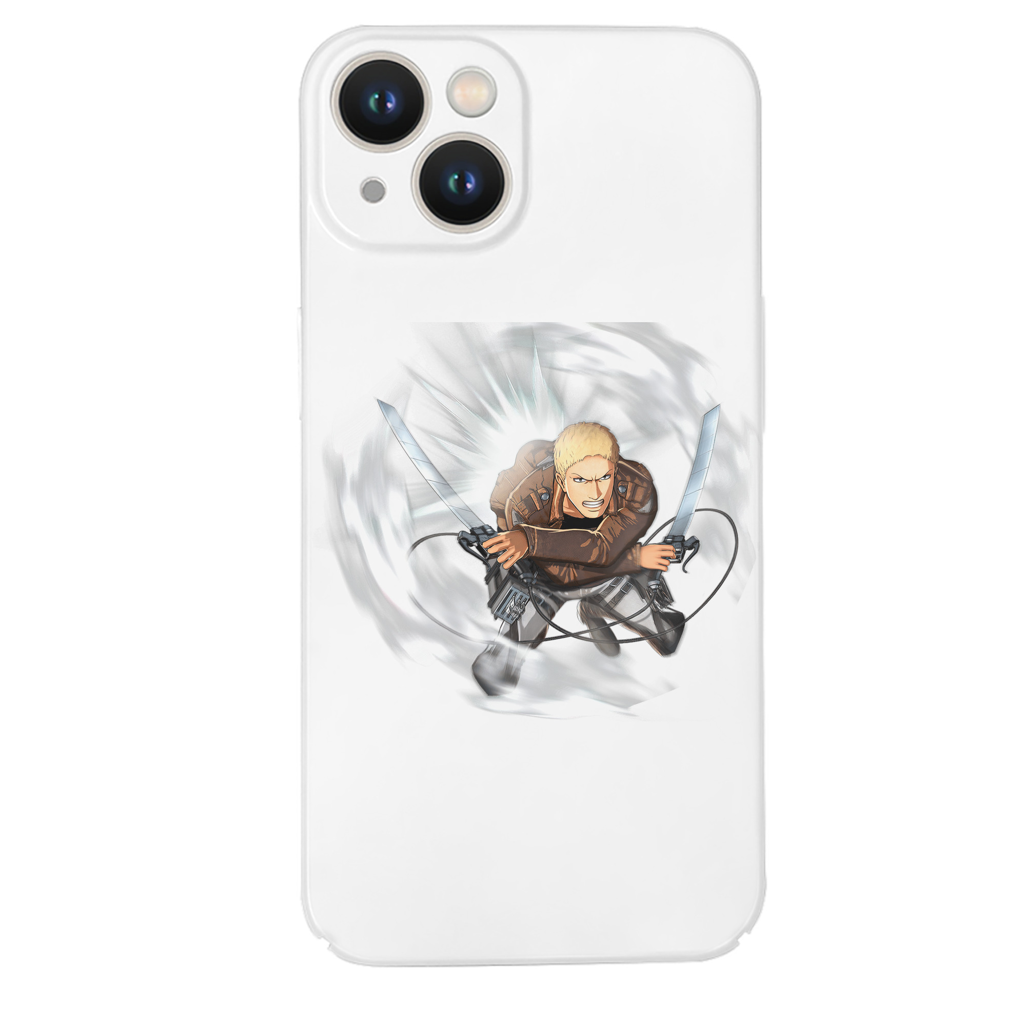 （画像用） 進撃の巨人 ライナー・ブラウン Attack on Titan Reiner Braun 【iPhone 14シリーズ対応】ハードケース